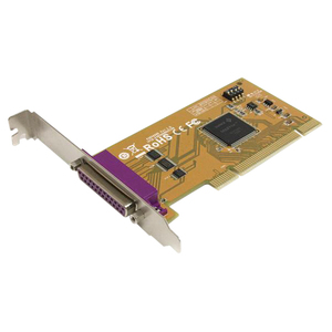 StarTech.com 1 Port PCI Parallel Adapter Card with Re-mappable Address PCI1PM