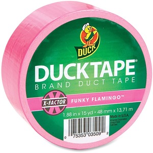 X-Factor Funky Flamingo Duct Tape