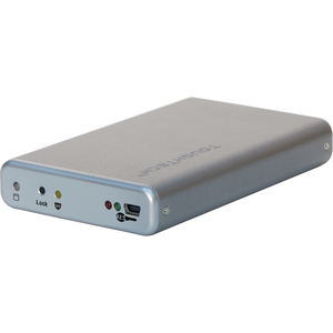 WiebeTech ToughTech Secure mini-Q 36220-2518-2000 750 GB 2.5" External Hard Drive - FireWire/i.LINK 800, eSATA/USB Combo - SATA - 7200 rpm