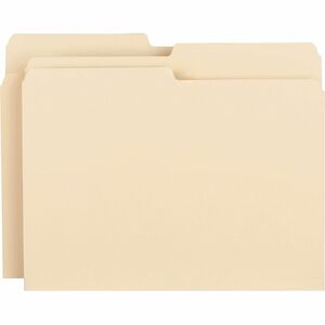 1/2-cut 1-ply Top Tab File Folders