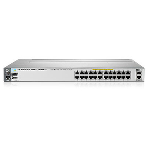 HP 3800-24G-PoE+-2XG 24 port managed switch 24 x 10/100/1000 + 2 x 10Gb Ethernet rack-mountable PoE
