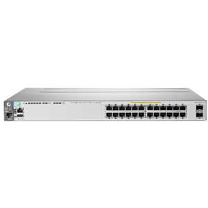 HP 3800-24G-2SFP+ 24 Port Managed Switch 24 X 10/100/1000 + 2 X 10 Gigabit / 1 Gigabit SFP+ Rack L3