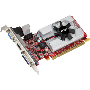 MSI GeForce GT 520 Fermi 810MHZ 2GB 1.0GHZ DDR3 Low Profile DVI HDMI HDCP PCI-E DirectX11 Video Card