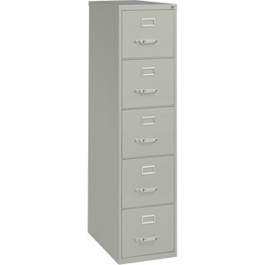 5 Drawer Gray Commercial Grade File Cabinet