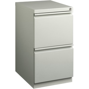 2 Drawer Gray Mobile Pedestal File