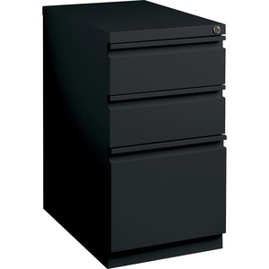 3 Drawer Black Mobile Pedestal File