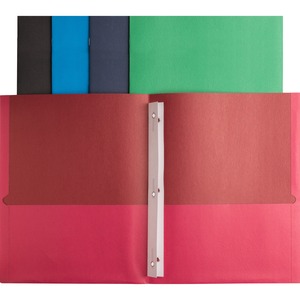 Storage Pockets Fastener Folders Assorted - Click Image to Close
