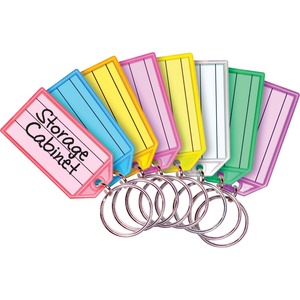 Multi-colored Key Tag Replacements - Click Image to Close
