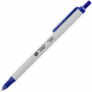 Retractable Blue Ballpoint Pens