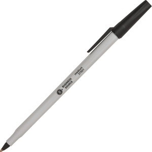 Medium Point Ballpoint Black Stick Pens