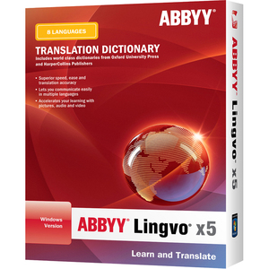 ABBYY Lingvo v.x5 - Upgrade - Language Translation Box - PC ABBYY+Lingvo+v.x5+-+Upgrade+-+Language+Translation+Box+-+PC