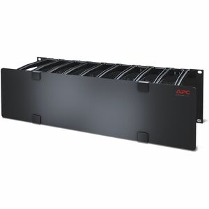 APC NetShelter Cable Management, Horizontal Cable Manager, 3U, Single Side with Cover, 482.6 x 133.35 x 165.1 mm