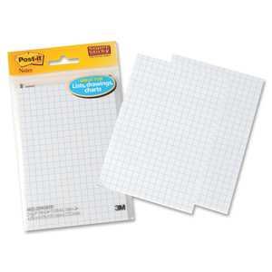 Super Sticky Grid Adhesive Note