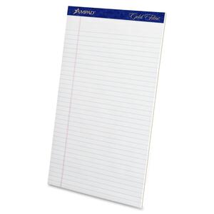 Gold Fibre Perforated Notepad