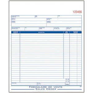 Sales Order Forms Book - Click Image to Close