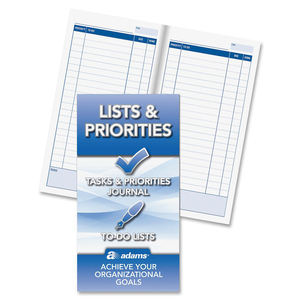 Lists and Priorities Journal - Click Image to Close