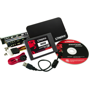 Kingston SVP200S3B/90G 90GB SSDNow V+200 SATA 3 2.5 Upgrade Bundle Kit