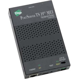 Digi PortServer TS 1 Hcc MEI - x Network (RJ-45) - 4 x Serial Port - 10/100Base-TX - Fast Ethernet