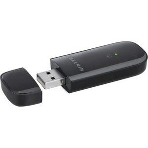 Belkin IEEE 802.11n USB - Wi-Fi Adapter - 300 Mbps - External