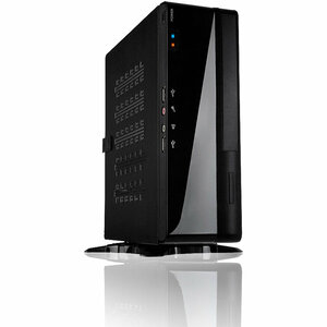 Inwin BQ656 mITX Mini Tower Case Black 1X5.25 1X2.5INT Front USB2.0 Audio No PSU