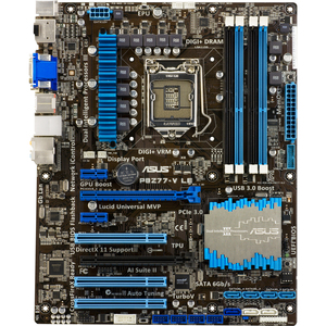 Asus P8Z77-V LE Desktop Motherboard - Intel Z77 Express Chipset - Socket H2 LGA-1155 P8Z77-V LE