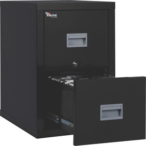 2 Drawer 18" Black Patriot Series Fire Proof File - Click Image to Close