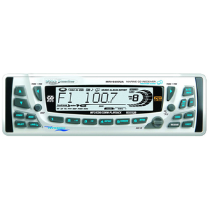 Boss MR1650UA Marine CD/MP3 Player - 280 W RMS - iPod/iPhone Compatible - CD-R - MP3 - FM, AM - 18, 12 x FM, AM Preset - Auxiliary Input - Detachable Front Panel