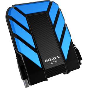 ADATA DashDrive Durable Series 500GB 2.5IN USB3.0 External Hard Drive Shock and Waterproof - Blue