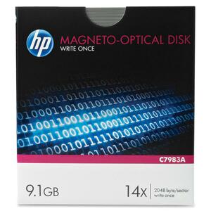 HP 5.25" Magneto Optical Media - Rewritable - 9.1GB - 5.25"