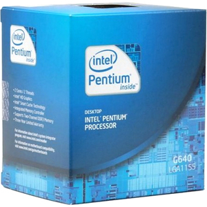 Intel Pentium G640 Dual Core 2.8GHZ 3MB L3 Cache LGA1155 Processor Retail Box