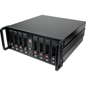 CRU RAX RAX840-XJ DAS Array - 8 x HDD Installed - 24 TB Installed HDD Capacity - RAID Supported - 8 x Total Bays - Mini-SAS - 4U Rack-mountable