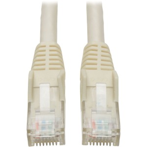 Tripp Lite by Eaton Cat6 Gigabit Snagless Molded (UTP) Ethernet Cable (RJ45 M/M) PoE White 15 ft. (4.57 m)