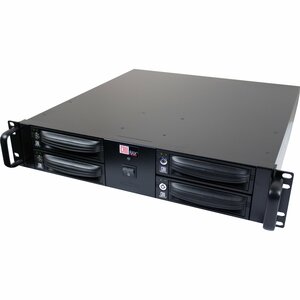 CRU RAX RAX421-XJ DAS Array - RAID Supported - 4 x Total Bays - Mini-SAS - 2U Rack-mountable