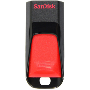 SanDisk Cruzer Edge 8 GB USB 2.0 Flash Drive - Red, Black - 3 Pack