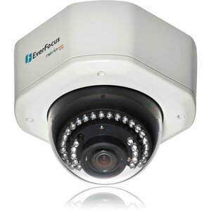 EverFocus Network Camera - Color - 3x Optical - CMOS - Cable - Fast Ethernet