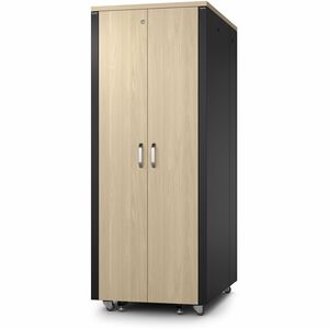 APC NetShelter Soundproof, 38U, Server Rack Enclosure, 120V, Maple [TAA]