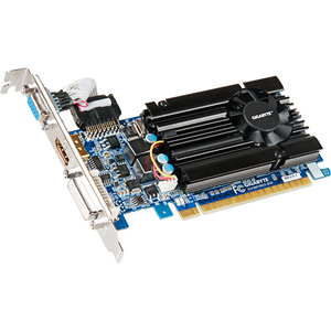 Gigabyte HD Experience GV-N610D3-2GI GeForce GT 610 Graphic Card - 810 MHz Core - 2 GB DDR3 SDRAM - PCI Express 2.0 x16 - Low-profile - 1333 MHz Memory Clock - 2560 x 1600 - Passive Cooler - OpenGL 4.2, DirectX 11.0 - HDMI - DVI - VGA