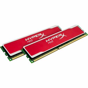 Kingston HyperX Blu Red KHX16C9B1RK2/8 8GB 2X4GB DDR3-1600 CL9 DIMM Non-ECC Dual Channel Memory Kit