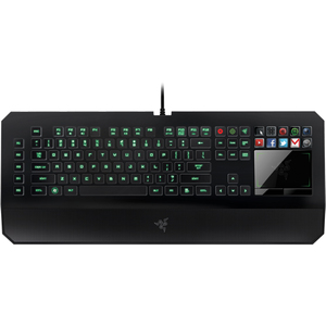Razer DeathStalker Ultimate Elite Gaming Keyboard - Cable - Black - USB - 104 KeyTouchPad - Computer - Programmable, Macro, Multimedia, Internet Hot Key(s)