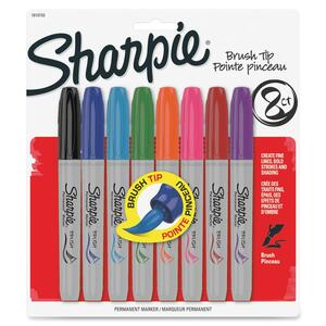 Brush Tip Permanent Markers
