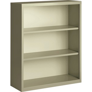 3 Shelf Putty Fortress Series Bookcases - Click Image to Close