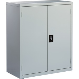 3 Shelf Gray Storage Cabinets
