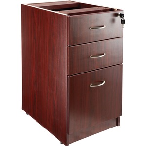 1 Drawer Mahogany Hanging Fixed Pedestal - Click Image to Close