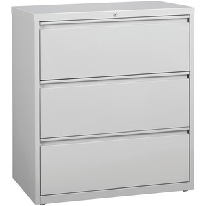 3 Drawer 36"x18"x40" Light Gray Lateral Files - Click Image to Close