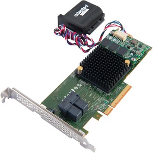 Adaptec 7805Q 8 Int Port RAID SATA/SAS 2.0 6GB/S W/1024MB Cache PCI-E 3.0 Controller Single