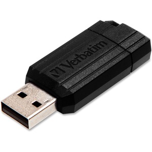 PinStripe USB Micro Key 8GB - Black