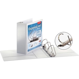 ExpressLoad ClearVue Locking D-Ring Binder