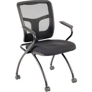Mesh Back Fabric Seat Nesting Chairs