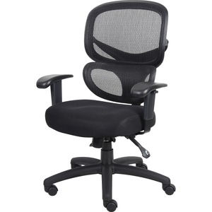 Mesh-Back Fabric Executive Chairs