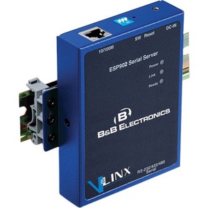 B+B SmartWorx 1-Port Ethernet Serial Server